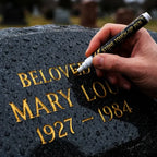 Tombstone Marker Pen for Faded Grave Inscriptions