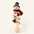 ☃️ Crochet Snowman Spiral Ornament DIY Kit