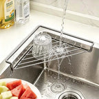 Vssal ·Stainless Steel Corner Sink Shelf