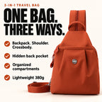 3-in-1 Anti-Theft Travel Tote Bag – Waterproof, Lightweight & Organized🎒
