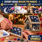 Christmas Diamond Painting Wooden House Kit