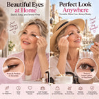 Winged Eyeliner Stamp — Symmetrical Cat Eyes in One Press.