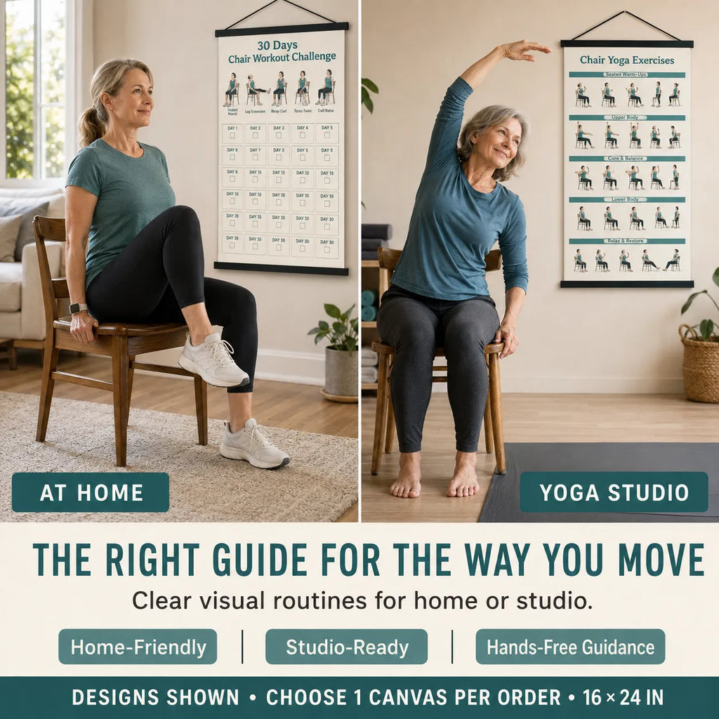 Fitness Exercise Workout Poster