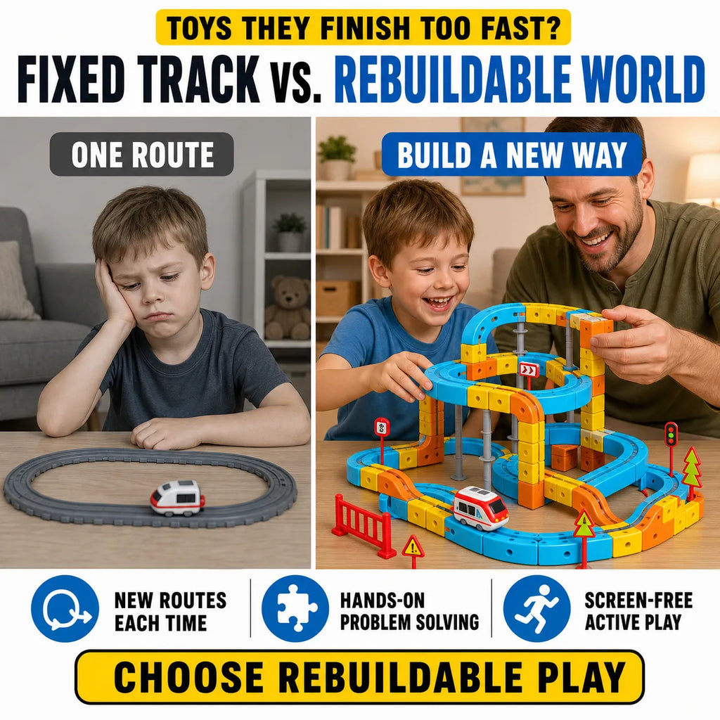 Magnetic Adventure Track Building Set