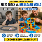 Magnetic Adventure Track Building Set
