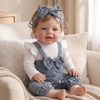 Smiling Reborn Baby Vead 20" Little Infant Girl Heartwarming Gift Timeless Emotional Moments