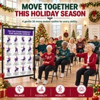 Gentle Tai Chi for Seniors: Seated & Standing Exercises——(16 x 24 inches)
