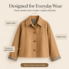Women’s Cropped Trench Coat