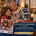 Christmas Diamond Painting Wooden House Kit