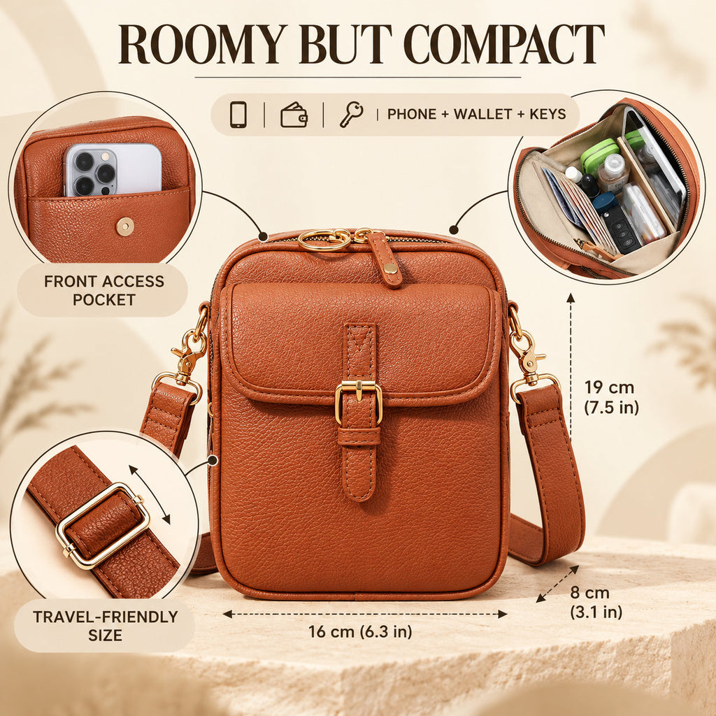 Vintage Large-Capacity Messenger Bag 🎒 Worn-In Charm, Built to Carry Everything ✨