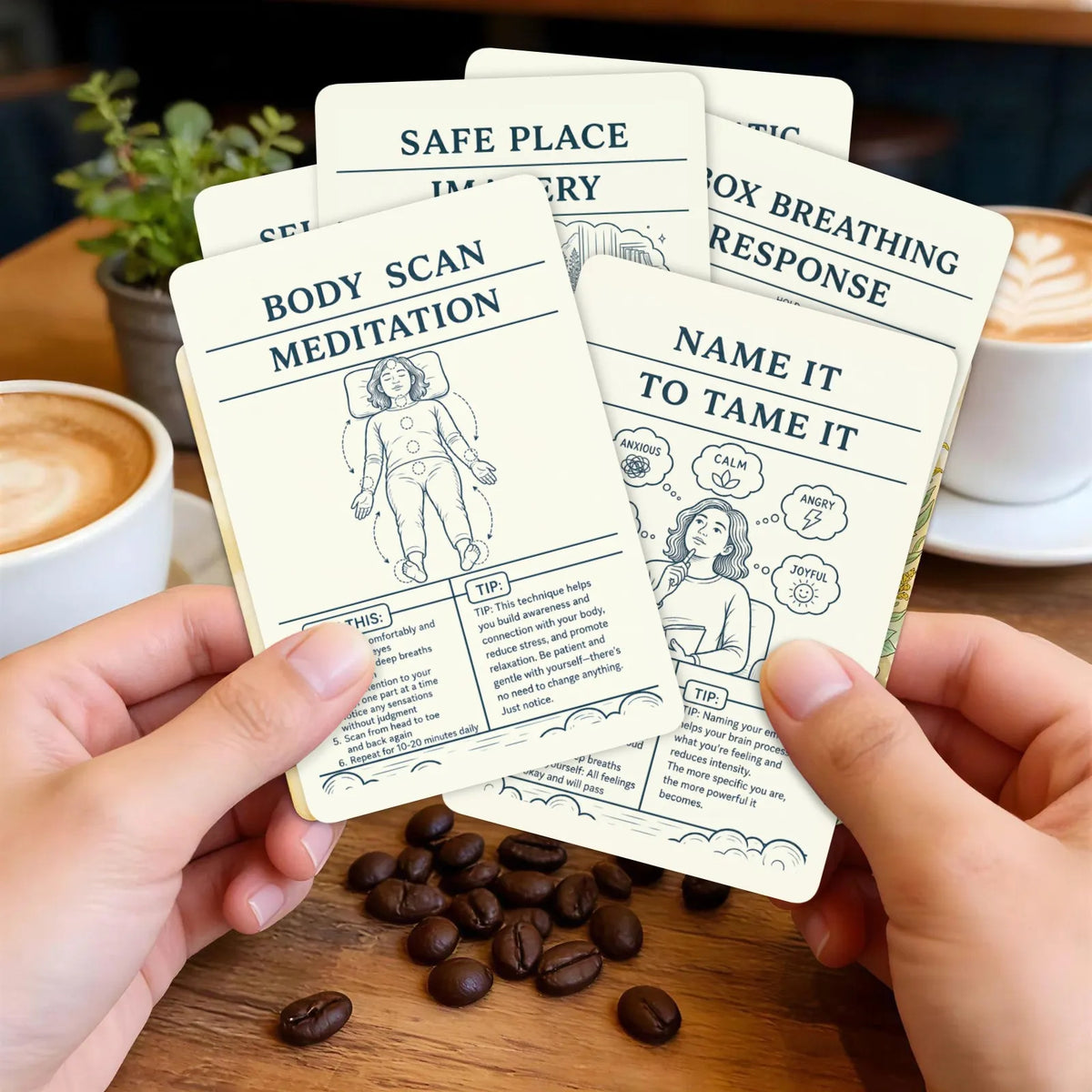 36 Meditation Coping Strategy Cards