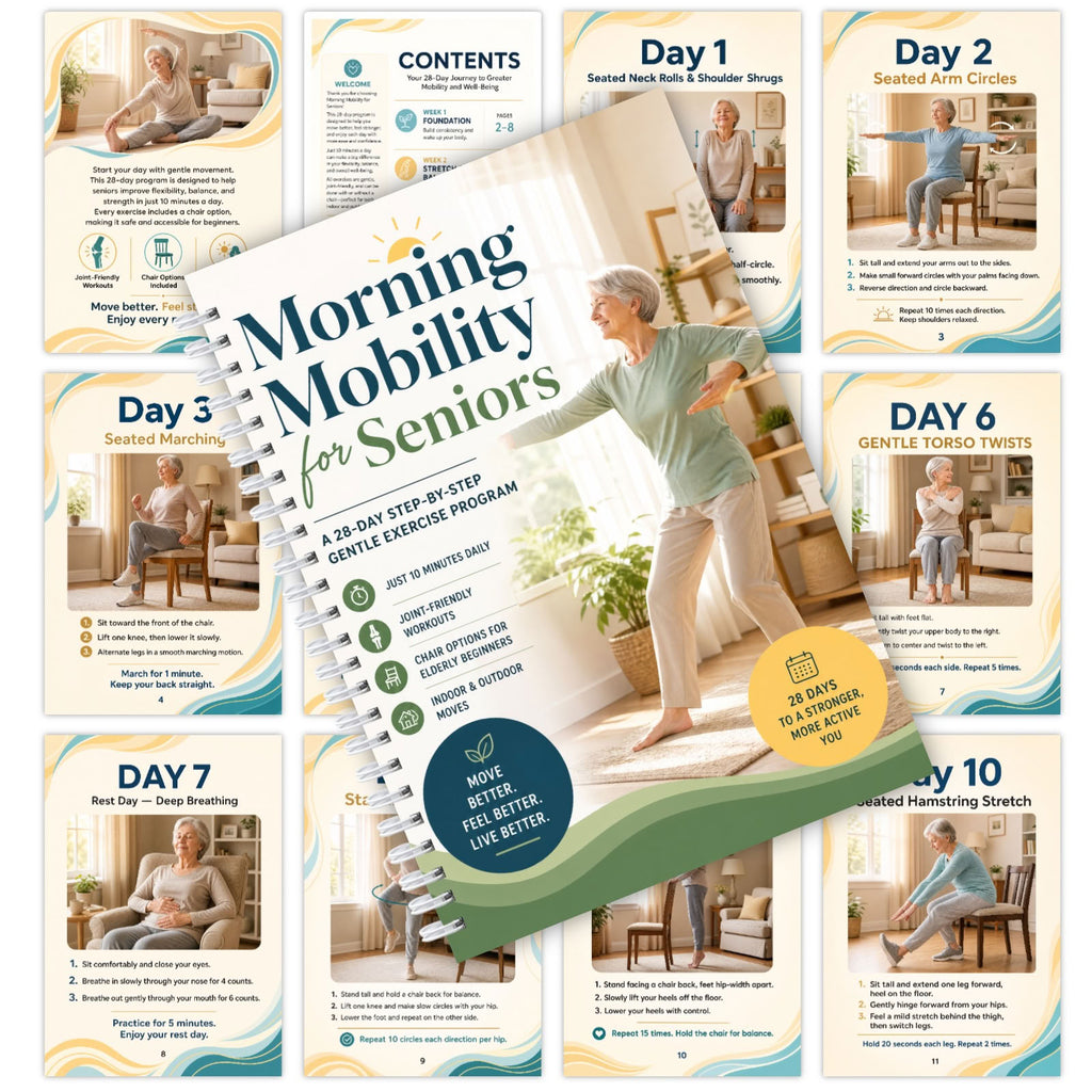 Gentle Morning Activity Book for Seniors, Step-by-Step Guide
