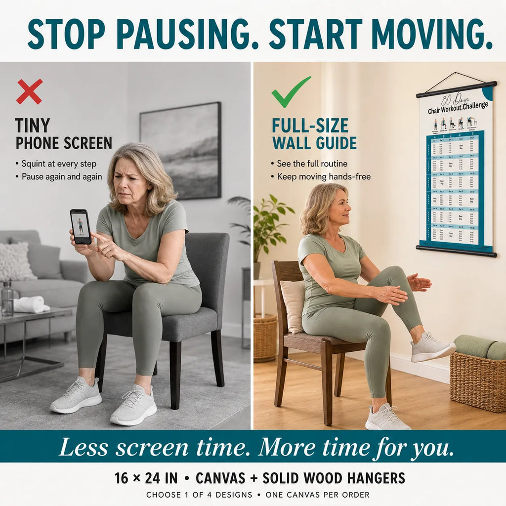 Fitness Exercise Workout Poster