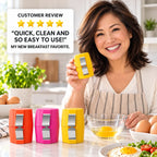 Cube Egg Opener for Clean Cracking