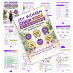 Chair Yoga Book for Senior Women, Gentle Seated Guide