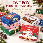 🎄Christmas Square Ribbon Gift Boxes🎁