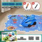 Puzzle Track Car Play Set