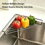 Vssal ·Stainless Steel Corner Sink Shelf