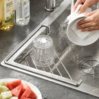 Vssal ·Stainless Steel Corner Sink Shelf