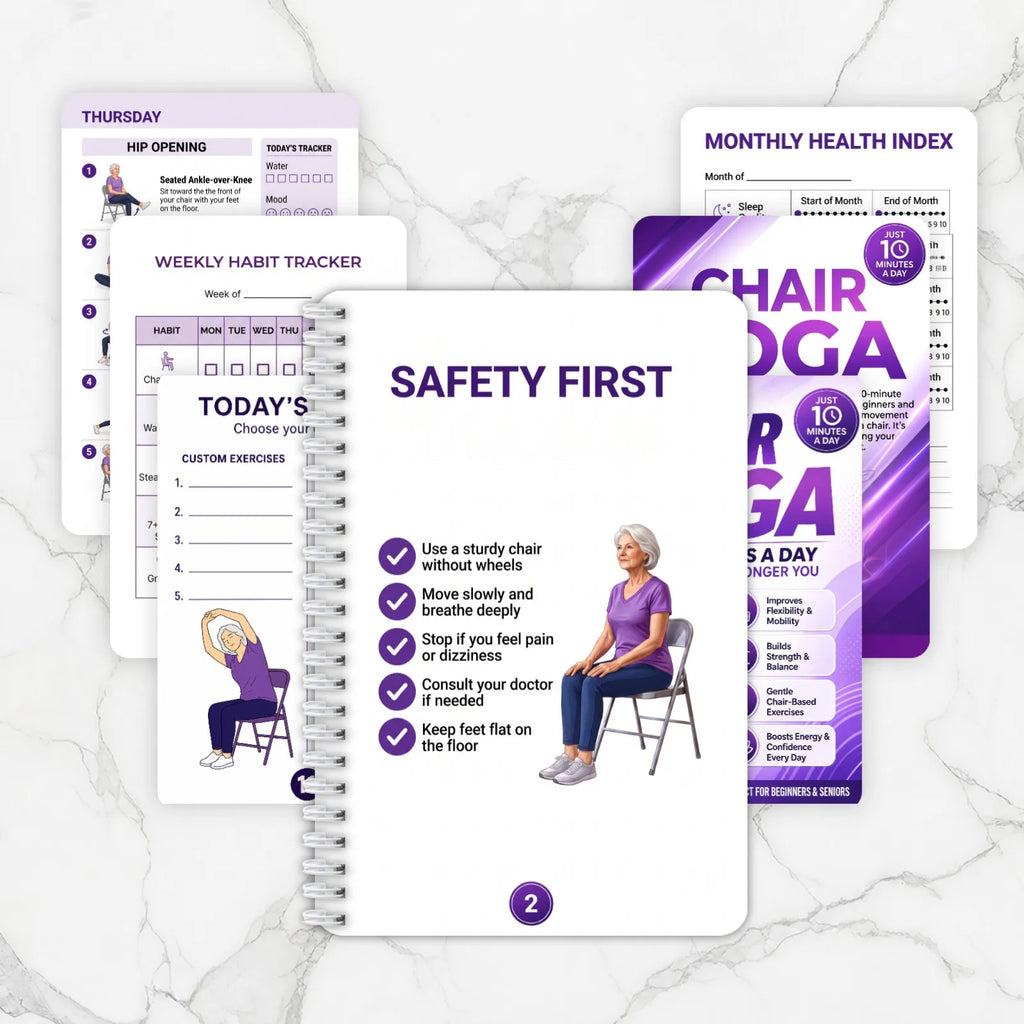Chair Yoga for Beginners, Step-by-Step Seated Guide