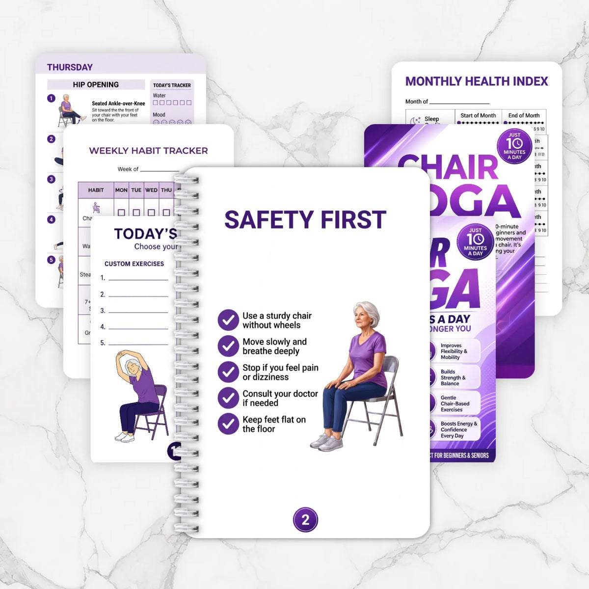 Chair Yoga for Beginners, Step-by-Step Seated Guide
