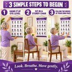 Chair Tai Chi Training Wall Chart —(16 x 24 inches)