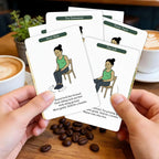 36 Portable Chair Yoga Stretch Cards
