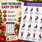Gentle Tai Chi for Seniors: Seated & Standing Exercises——(16 x 24 inches)