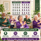 Chair Tai Chi Training Wall Chart —(16 x 24 inches)