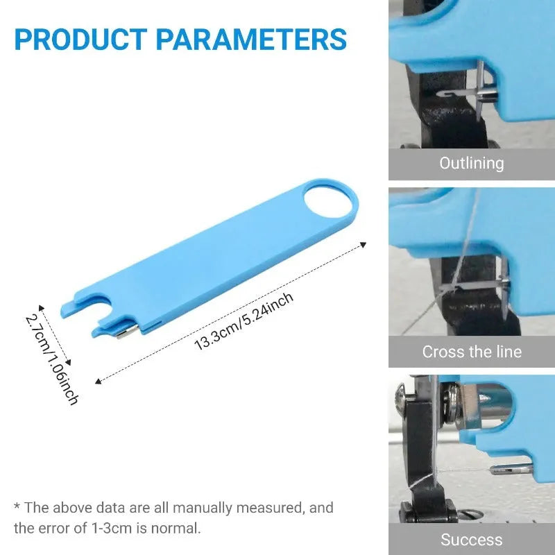VSSAL™ 3-in-1 Sewing Machine Needle Threader Tool
