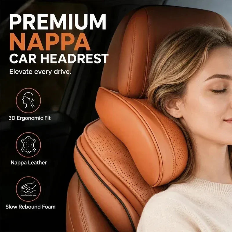 Vssal · Ergonomic Car Seat Headrest & Lumbar Support Set