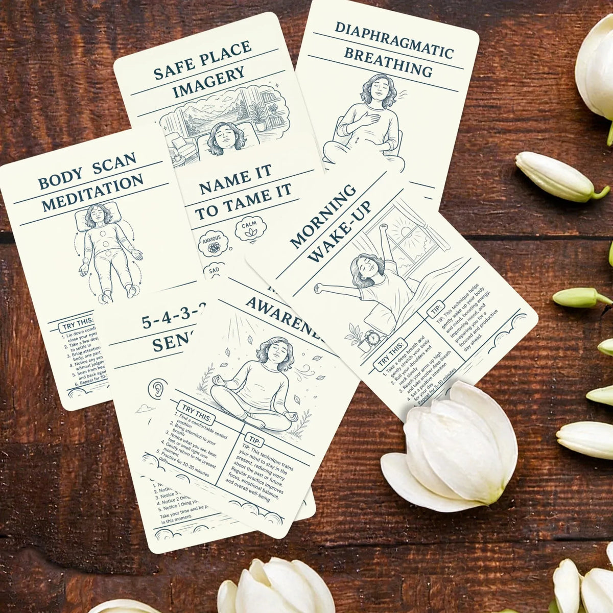 36 Meditation Coping Strategy Cards