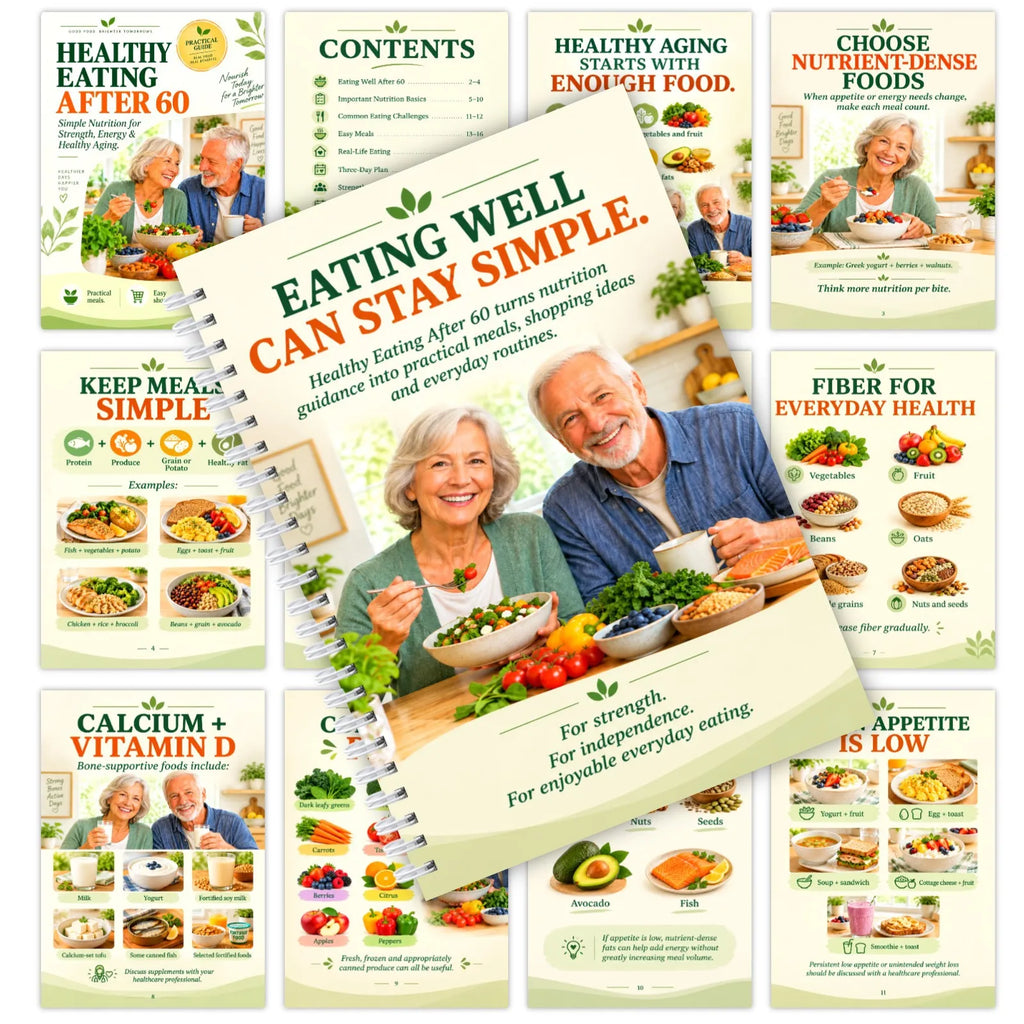 Meal & Diet Planner for Seniors — Food Diary & Meal Planner