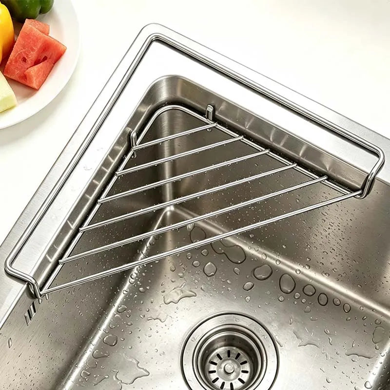 Vssal ·Stainless Steel Corner Sink Shelf