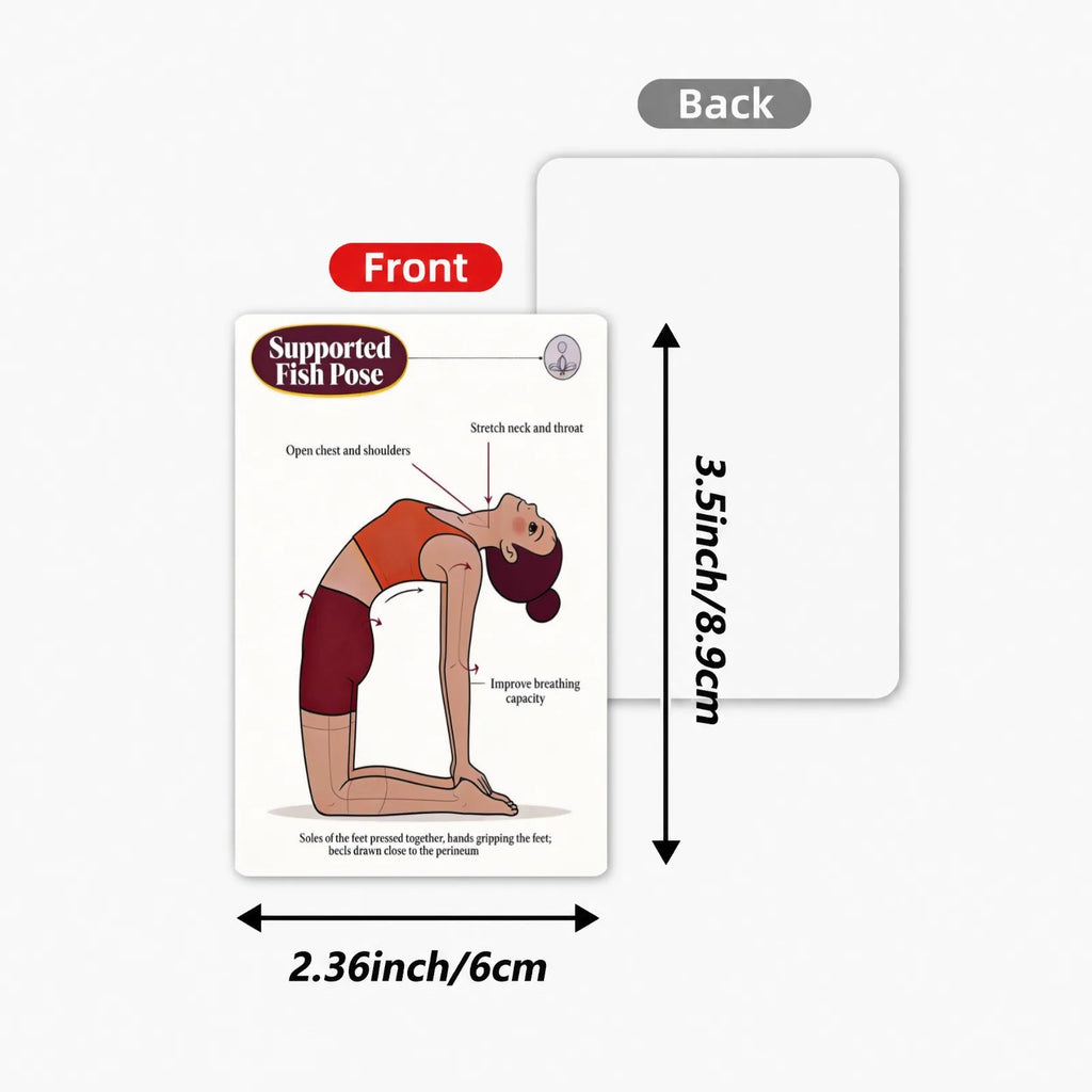 36 Portable Yoga Teaching Cards
