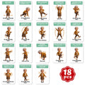 Low-Intensity Health Exercise Training Cards