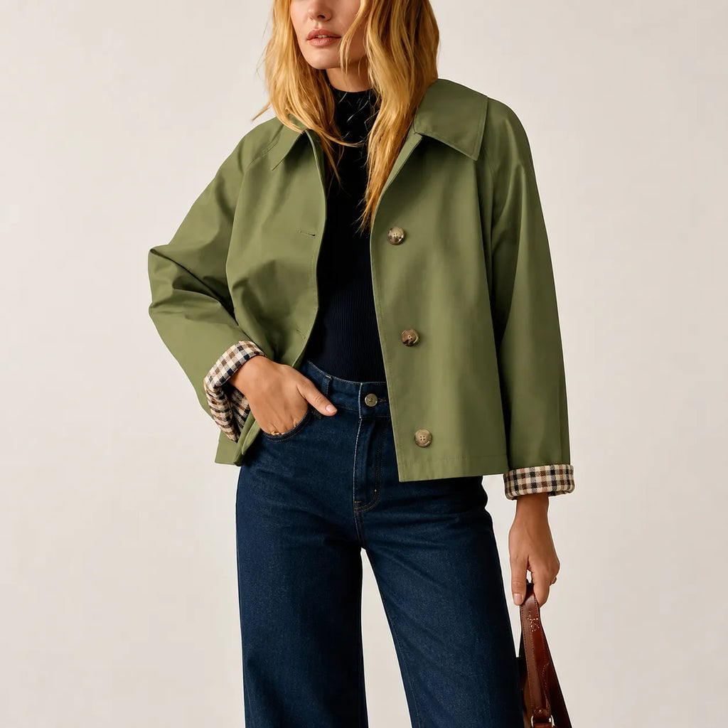Women’s Cropped Trench Coat