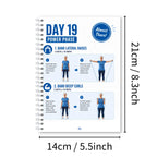 Upper Body Training Planner, Illustrated Workout & Progress Guide