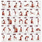 36 Portable Yoga Teaching Cards