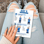 Upper Body Training Planner, Illustrated Workout & Progress Guide