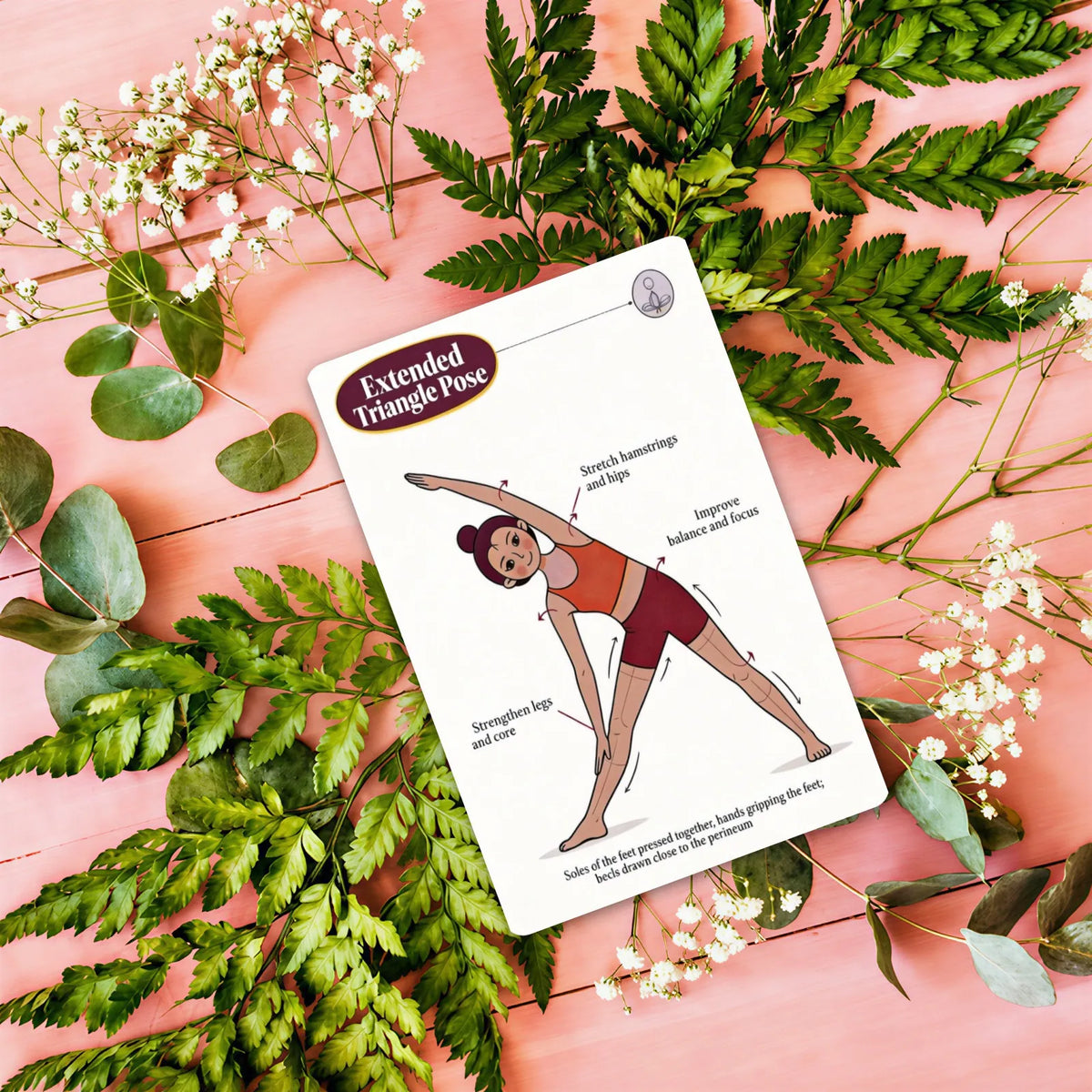 36 Portable Yoga Teaching Cards