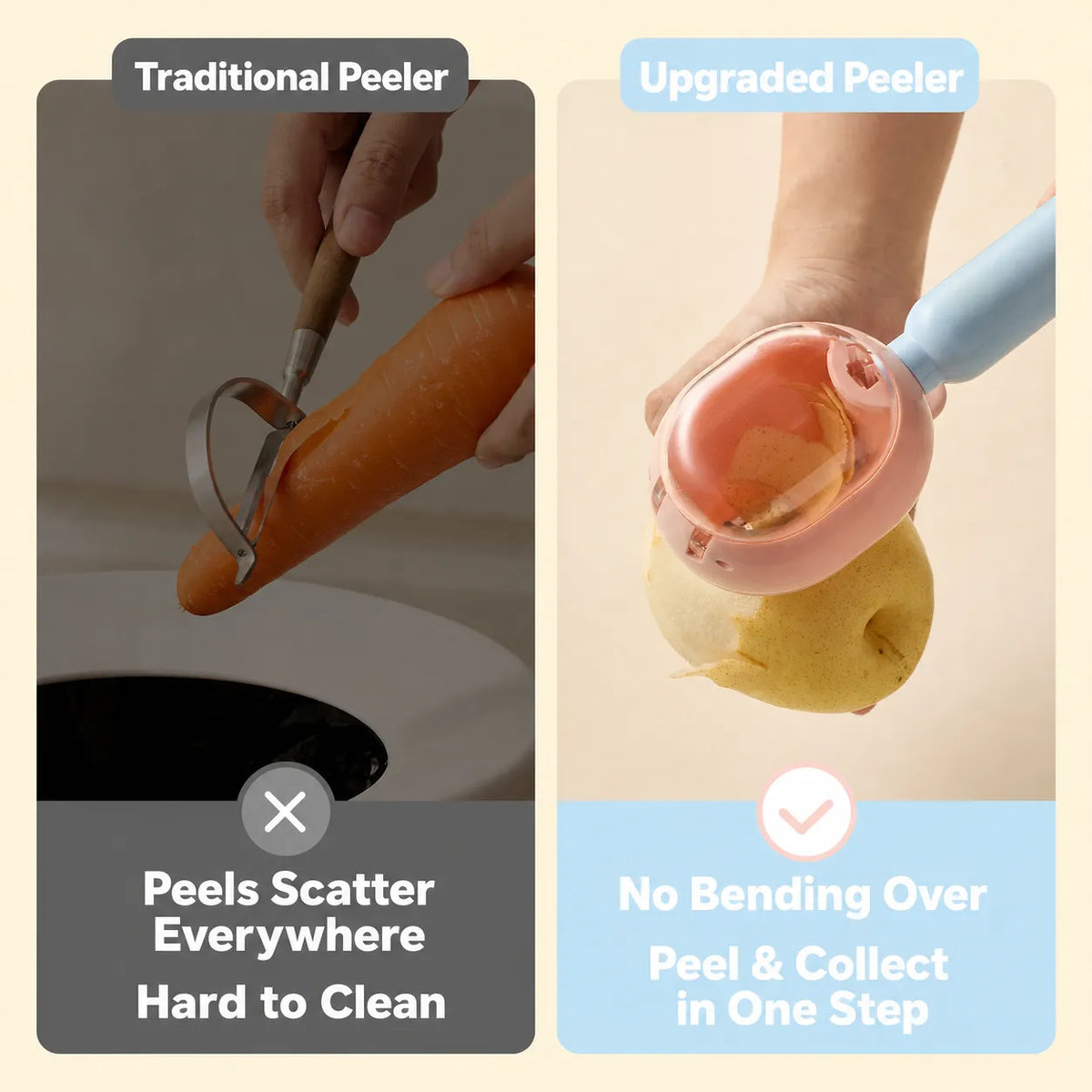 Catch & Peel Peeler