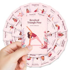 36 Portable Yoga Teaching Cards