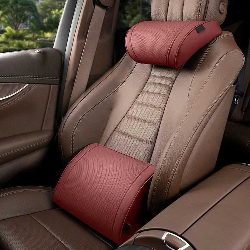 Vssal · Ergonomic Car Seat Headrest & Lumbar Support Set