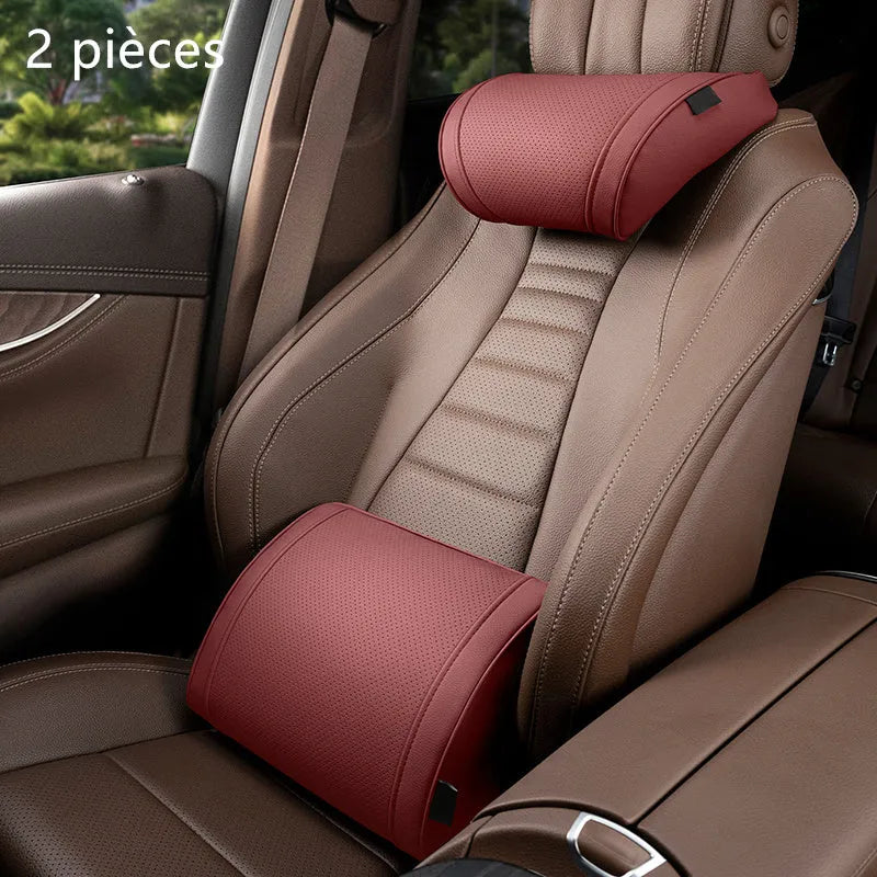 Vssal · Ergonomic Car Seat Headrest & Lumbar Support Set