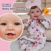 Smiling Reborn Baby Vead 20" Little Infant Girl Heartwarming Gift Timeless Emotional Moments