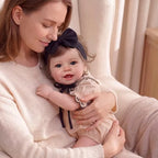 Smiling Reborn Baby Vead 20" Little Infant Girl Heartwarming Gift Timeless Emotional Moments