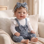 Smiling Reborn Baby Vead 20" Little Infant Girl Heartwarming Gift Timeless Emotional Moments