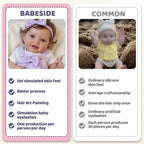 Smiling Reborn Baby Vead 20" Little Infant Girl Heartwarming Gift Timeless Emotional Moments
