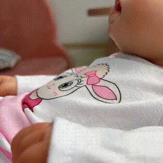 Smiling Reborn Baby Vead 20" Little Infant Girl Heartwarming Gift Timeless Emotional Moments
